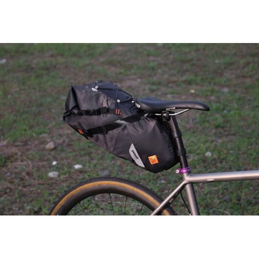 WOHO podsedlová brašna X-TOURING DRY BAG Diamond CyberCam černá L